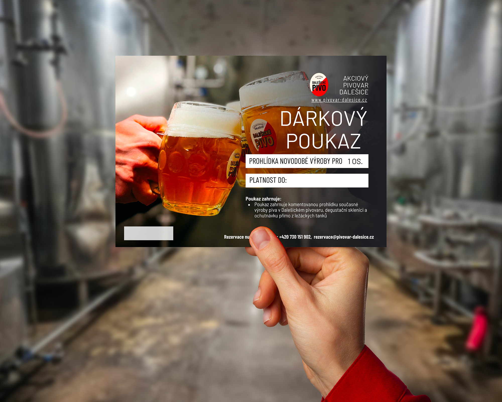 Dárkový poukaz - nová varna