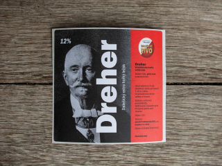 Pivní etiketa - Dreher