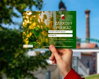 Dárkový poukaz - pobyt pro 2 osoby - Dalešický chmelový rozjezd